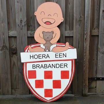Geboortebord brabant