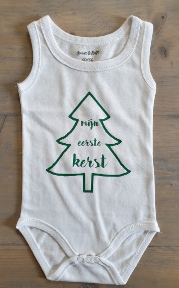 Kerstboom mijn eerste kerst rompertje